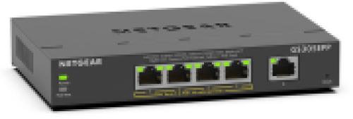 NETGEAR GS305EPP 5 PORTS MANAGED L2/L3 GIGABIT ETHERNET (10/100/1000) POE BLACK GS305EPP-100PES